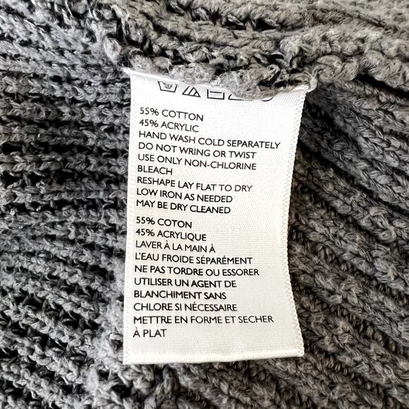 Urban Outfitters Gray Knit Oversized Open Cardigan Sweater - Picture 7 of 8